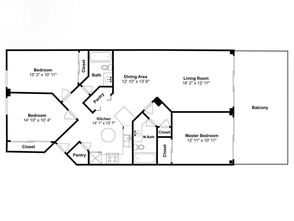 Bluewater 403 Leilighet Orange Beach Eksteriør bilde